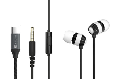  リモコンマイク＋変換アダプタ付   感動を深めるイヤホン  HSE-A1000wC  ホワイト