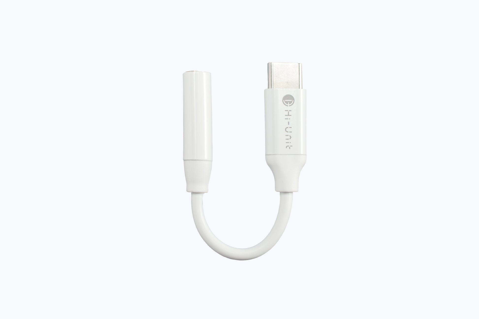 USB-C to 3.5mm ステレオミニ変換アダプタ   HSE-AD01 　U字
