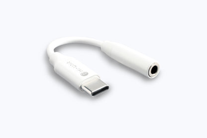 USB-C to 3.5mm ステレオミニ変換アダプタ   HSE-AD01 　斜め上から