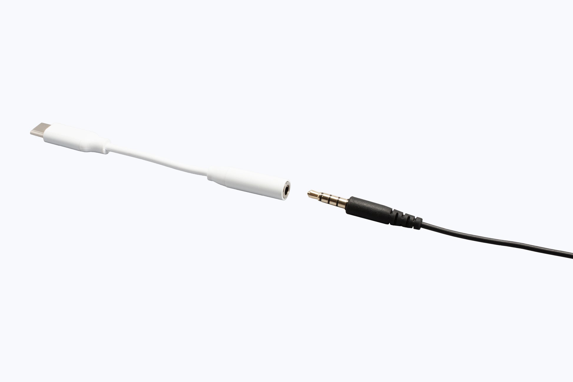 USB-C to 3.5mm ステレオミニ変換アダプタ   HSE-AD01　 接続法