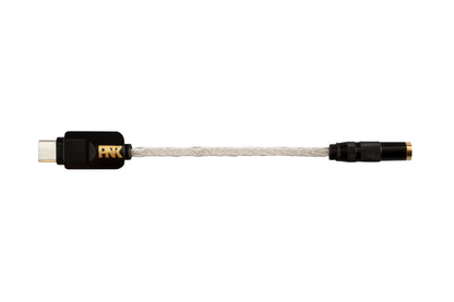 ピエール中野監修   Type-C to 3.5mm 変換アダプタ  HSE-AD03-pnk ピダック  DAC　正面　真直ぐ