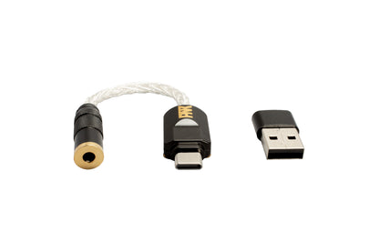 ピエール中野監修   Type-C to 3.5mm 変換アダプタ  HSE-AD03-pnk ピダック  DAC　TypeA変換