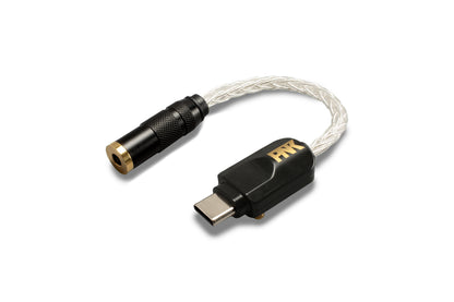 ピエール中野監修   Type-C to 3.5mm 変換アダプタ  HSE-AD03-pnk ピダック  DAC　斜め