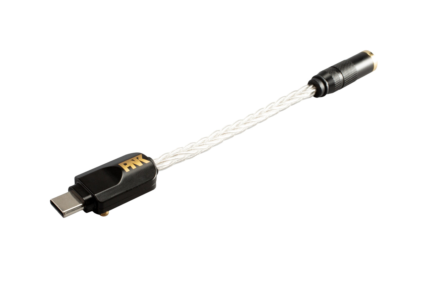ピエール中野監修   Type-C to 3.5mm 変換アダプタ  HSE-AD03-pnk ピダック  DAC　斜め　真直ぐ