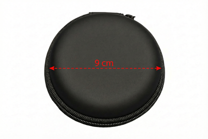  カスタムプリント対応  9φイヤホンケース ロゴなし  　9cm 正面